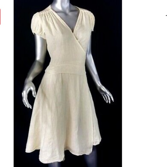 Calypso St. Barth Dresses & Skirts - CALYPSO LINEN WRAP DRESS